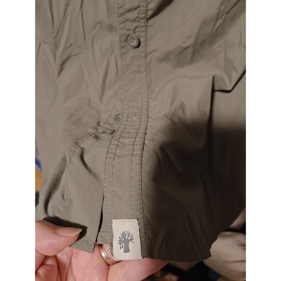 Thornbush Luxury Game Lodge Collective Outdoor Hunting Olive Work Shirt Sz 2XL - Picture 8 of 8